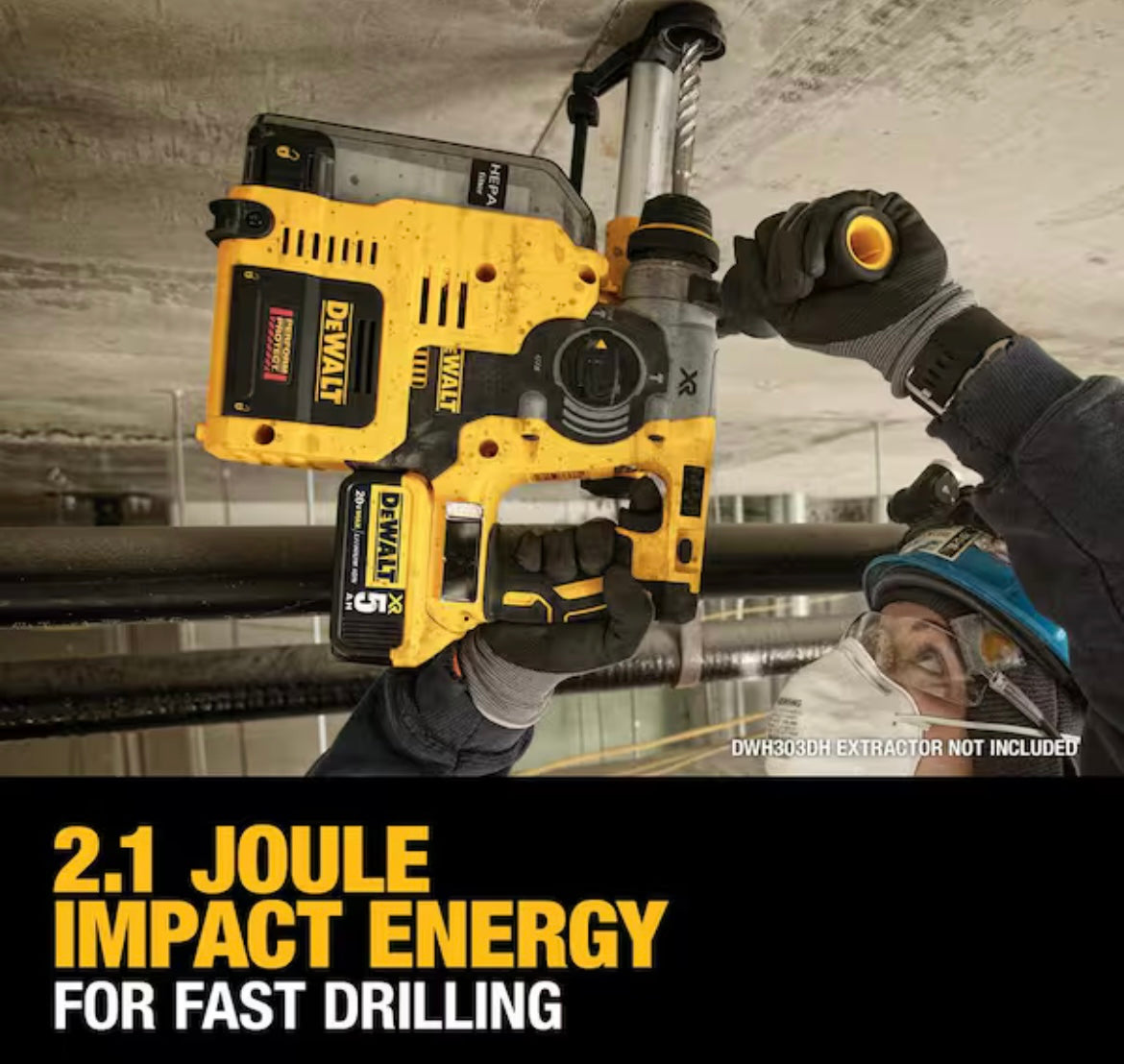 DEWALT
20V MAX XR Cordless Brushless 1 in. SDS Plus L-Shape Rotary Hammer (Tool Only)
