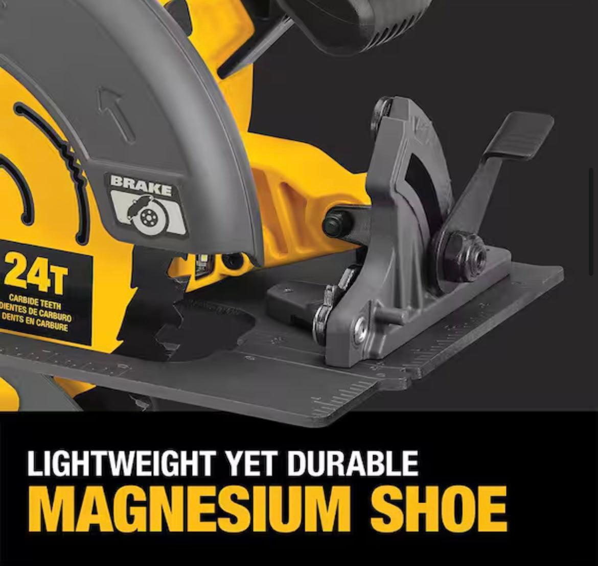 DEWALT
FLEXVOLT 60V MAX Cordless Brushless 7-1/4 in. Circular Saw with Brake (Tool Only)