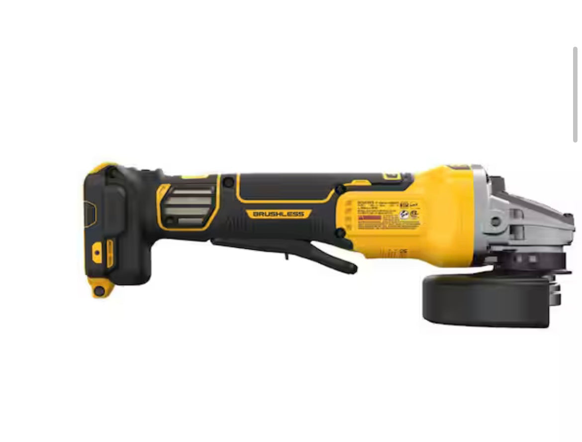 DEWALT
20V XR Cordless 4-1/2. in. to 5 in. Variable Speed Angle Grinder (Tool Only)