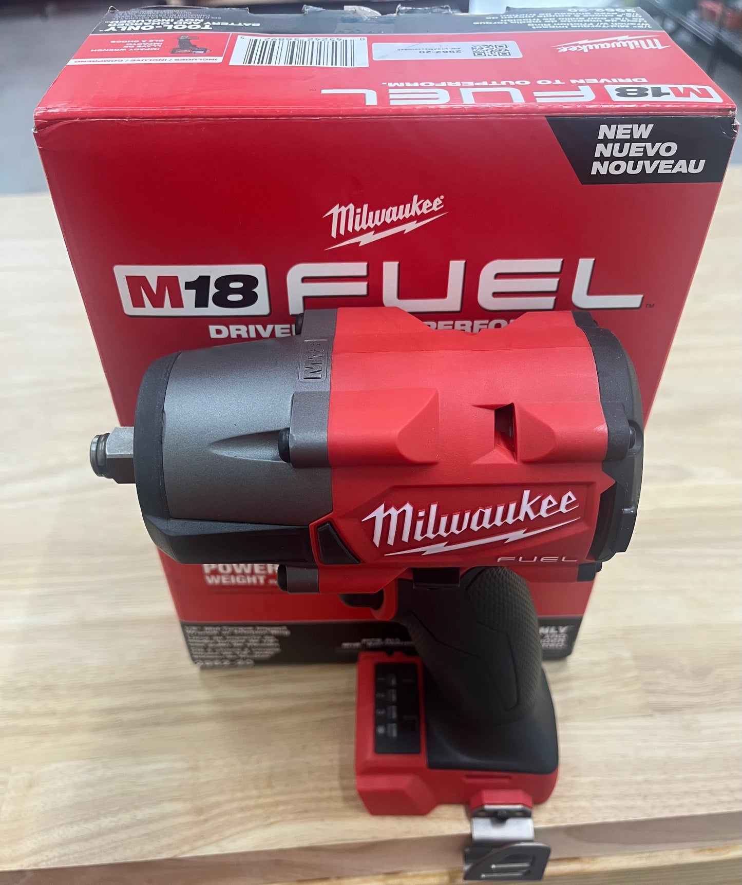 M18 Fuel Gen-2 18V Lithium-Ion Brushless Cordless Mid Torque 1/2in. Impact Wrench w/ Friction Ring (Tool Only)